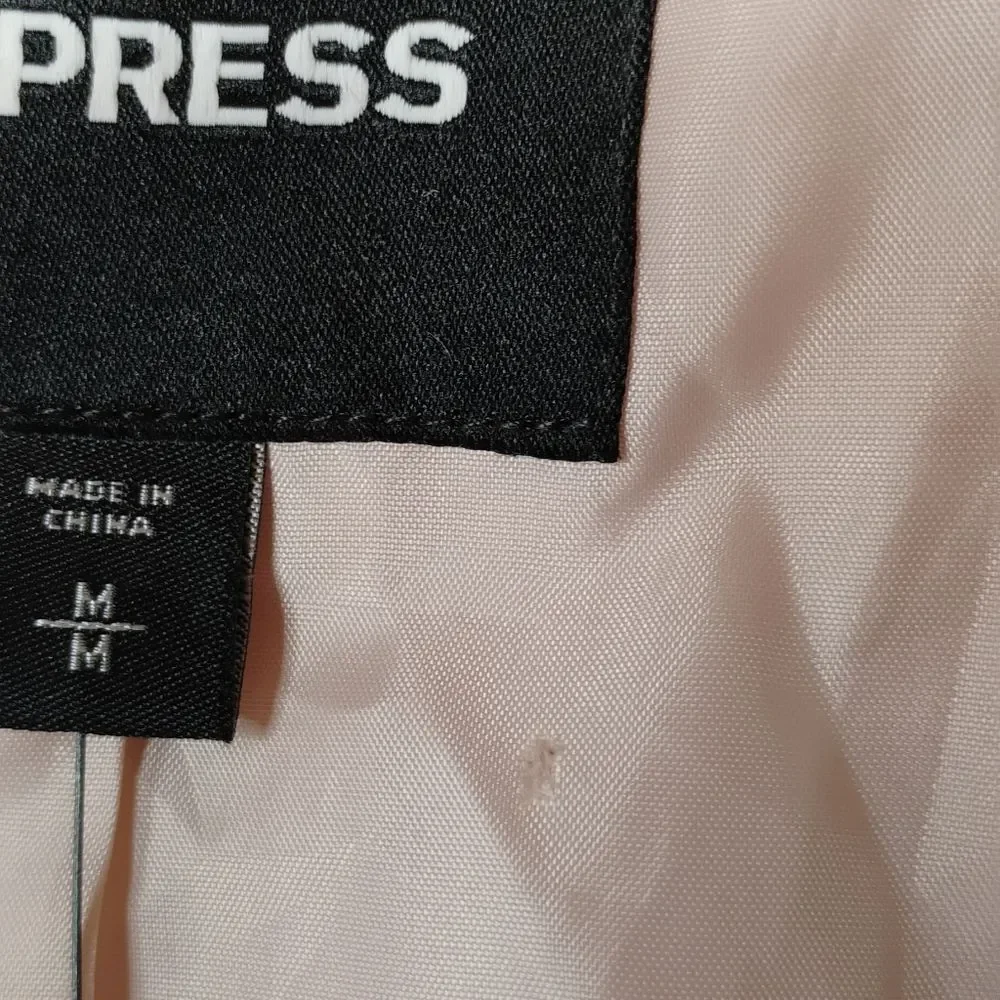 Express Blush Pink Moto Jacket